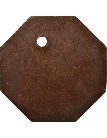 Louis XIV Cie Gle Transatlantique 1 jeton Cuivre