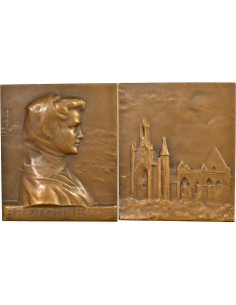 Bretonne 1 jeton Bronze XXe Siècle