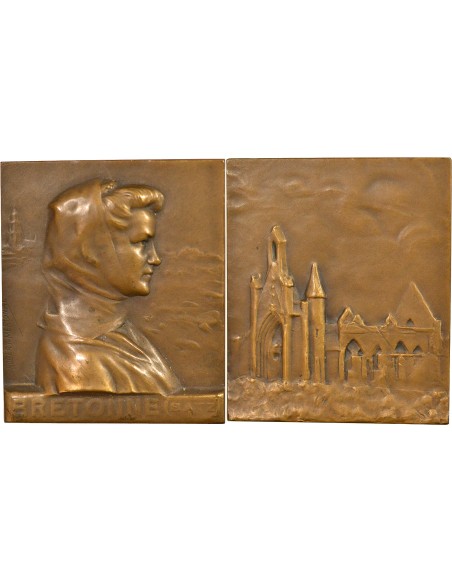 Bretonne 1 jeton Bronze XXe Siècle