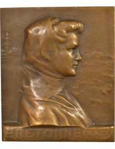 Bretonne 1 jeton Bronze XXe Siècle 2