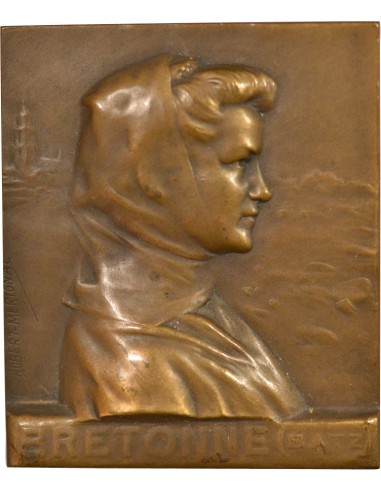 Bretonne 1 jeton Bronze XXe Siècle