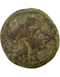 Grèce (Royaume Seleucide) Séleucos II Kallinikos Athena & Apollon 1 ae Bronze 246-242 Av JC Sardes 2