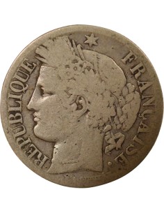 IIe République 1 franc Argent 1849 A - Paris 2