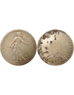 1 franc Argent 1900 A Paris