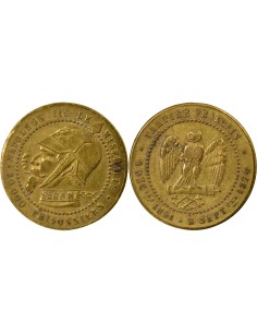 Napoléon III Defaite De Sedan Bronze 1870