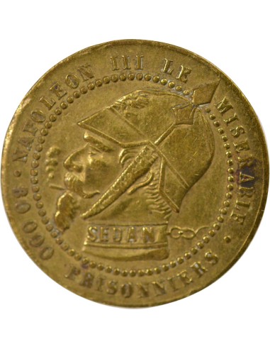 Napoléon III Defaite De Sedan Bronze 1870