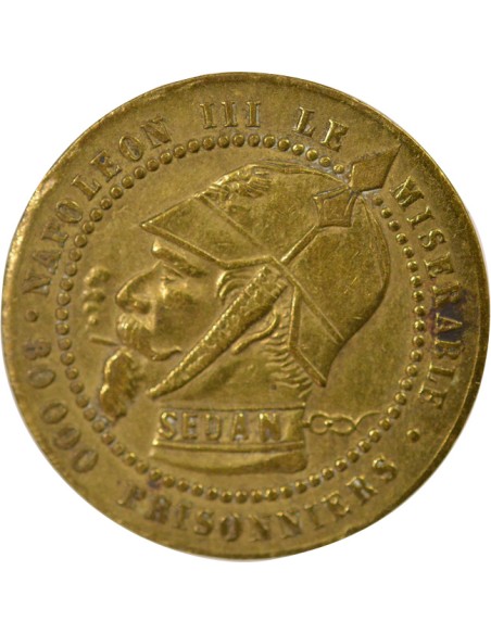 Napoléon III Defaite De Sedan Bronze 1870