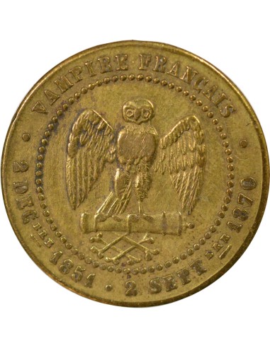 Napoléon III Defaite De Sedan Bronze 1870