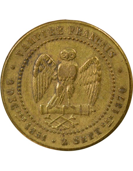 Napoléon III Defaite De Sedan Bronze 1870