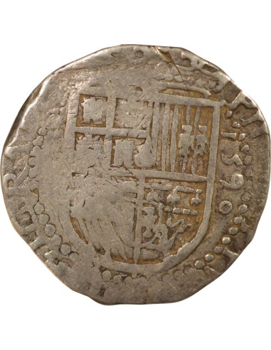 Roi 4 reales Argent 1590 S Séville