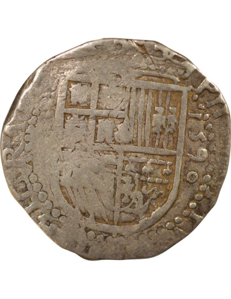 Roi 4 reales Argent 1590 S Séville
