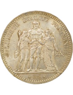 IIIe République 5 francs Argent 1876 A - Paris 2