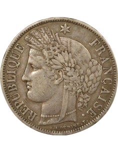 IIIe République 5 francs Argent 1870 A - Paris 2