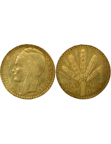 Turin 100 francs Bronze-Alu 1929