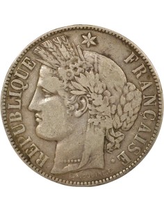 IIIe République 5 francs Argent 1871 K Bordeaux 2