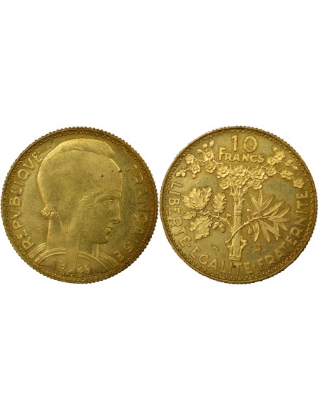 Bazor 10 francs Bronze-Alu 1929 A Paris