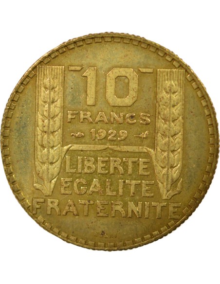 Turin 10 francs Bronze-Alu 1929 A Paris