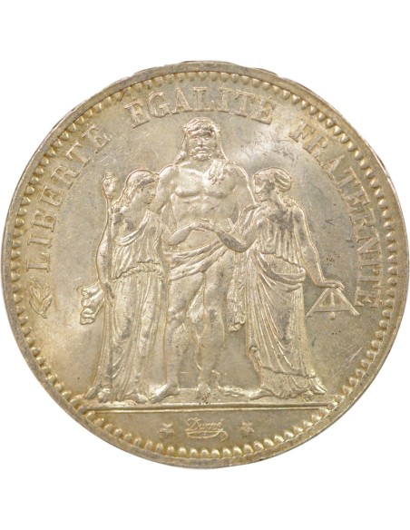 IIIe République 5 francs Argent 1874 A - Paris