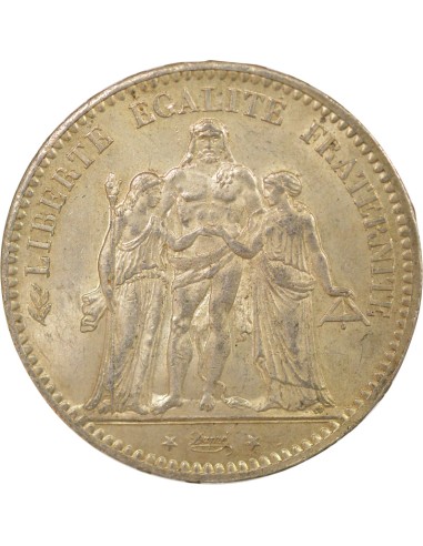 IIIe République 5 francs Argent 1877 A - Paris