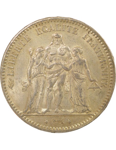 IIIe République 5 francs Argent 1877 A - Paris