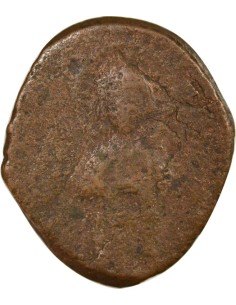 Empire Byzantin Michel IV Classe C 1 follis Bronze 1034-1041 Constantinople 2