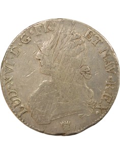 Louis XVI Au Buste Habillé 1 ecu Argent 1785 I Limoges 2