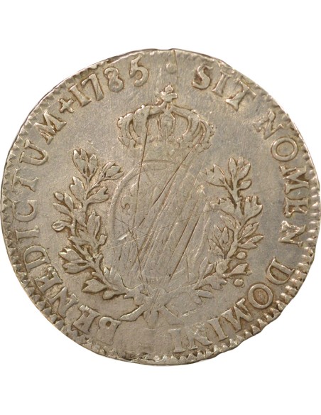 Louis XVI Au Buste Habillé 1 ecu Argent 1785 I Limoges