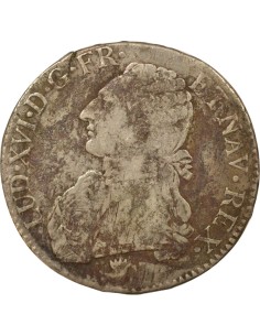 Louis XVI Au Buste Habillé 1 ecu Argent 1777 I Limoges 2