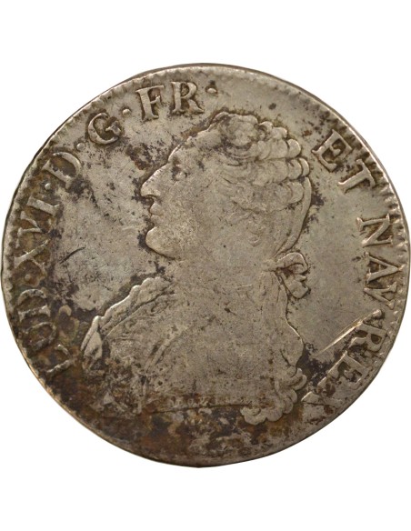 Louis XVI Au Buste Habillé 1 ecu Argent 1790 I Limoges