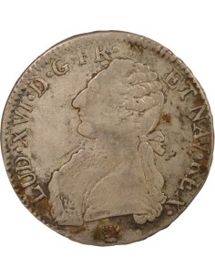 Louis XVI Au Buste Habillé 1 ecu Argent 1785 I Limoges 2
