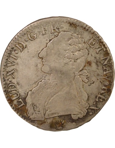 Louis XVI Au Buste Habillé 1 ecu Argent 1785 I Limoges
