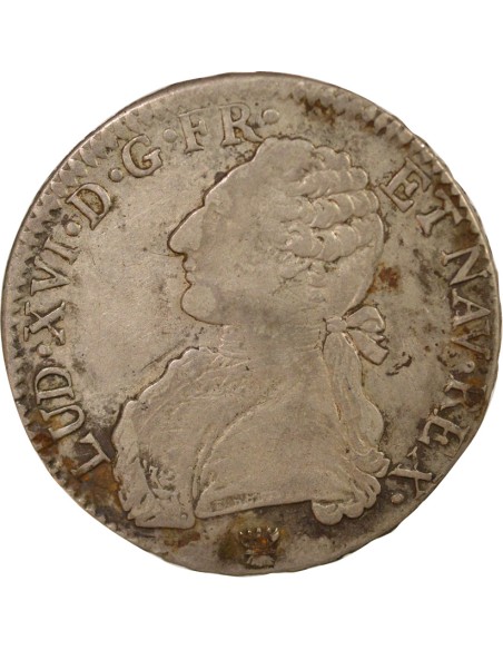Louis XVI Au Buste Habillé 1 ecu Argent 1785 I Limoges