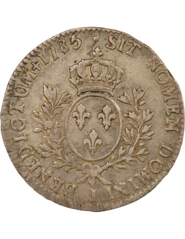 Louis XVI Au Buste Habillé 1 ecu Argent 1785 I Limoges