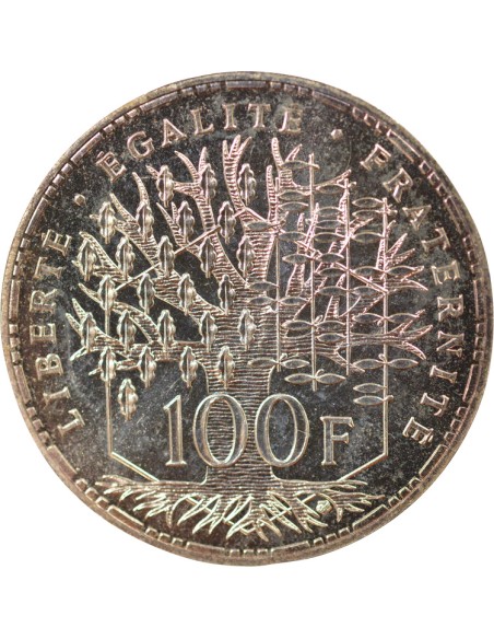 Panthéon 100 francs Argent 1988 Pessac