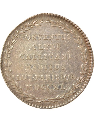 Assemblée du Clergé 1 jeton Argent 1740