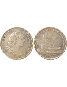 Louis XV Trésor Royal 1 jeton Argent 1752