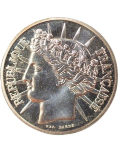 Fraternité 100 francs Argent 1988 Pessac 2