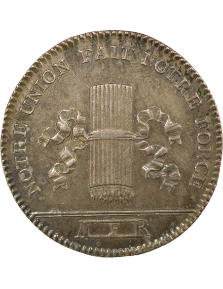 Franc Maçon 1 jeton Argent 1780