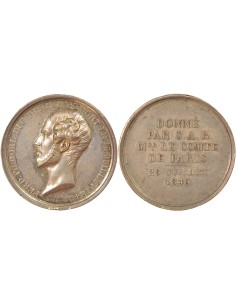 Louis-Philippe Ier Don 1 jeton Argent 1845