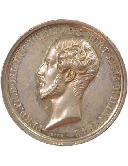 Louis-Philippe Ier Don 1 jeton Argent 1845