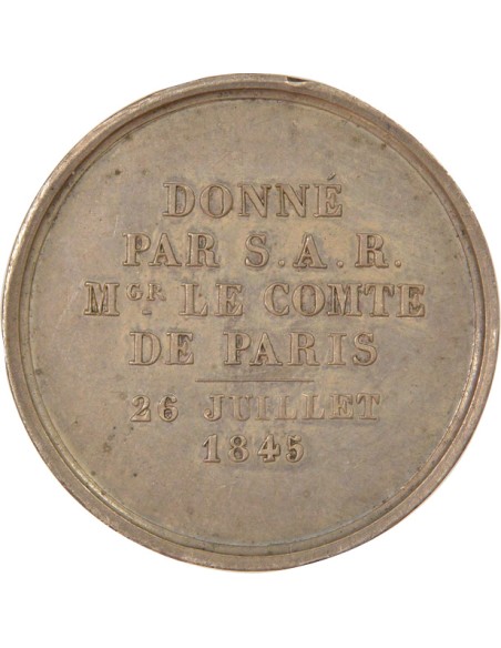 Louis-Philippe Ier Don 1 jeton Argent 1845