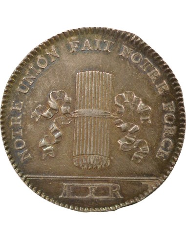 Franc Maçon 1 jeton Argent 1780