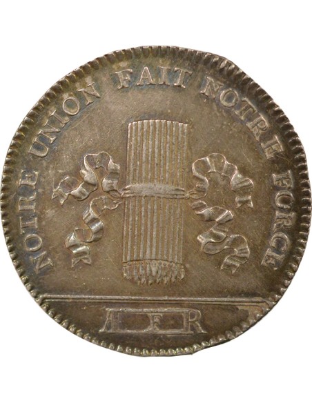 Franc Maçon 1 jeton Argent 1780