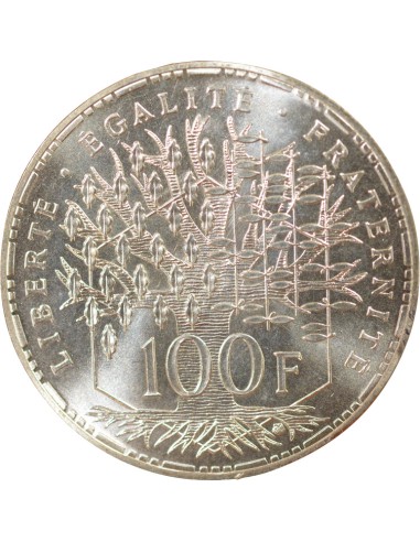 Panthéon 100 francs Argent 1986 Pessac