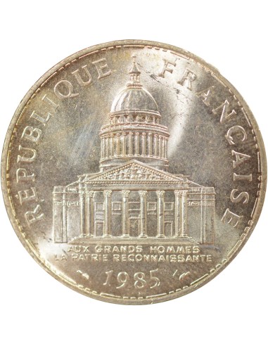 Panthéon 100 francs Argent 1985 Pessac