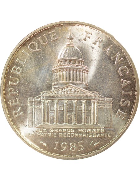 Panthéon 100 francs Argent 1985 Pessac