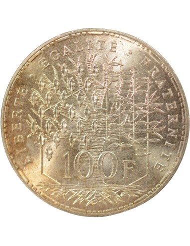 Panthéon 100 francs Argent 1985 Pessac