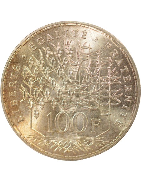 Panthéon 100 francs Argent 1985 Pessac