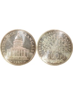 Panthéon 100 francs Argent 1986 Pessac