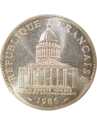 Panthéon 100 francs Argent 1986 Pessac